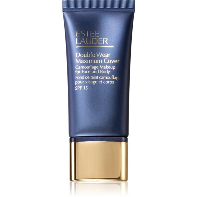 Estée Lauder Double Wear Maximum Cover Camouflage Foundation, 6W1 Sandelwood, 30 ml