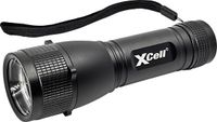 XCell 146362 Lampe de poche LED Avec dragonne, Avec étui, Avec fonction stroboscope fonctionne sur piles 500 lm 7 h 179 g