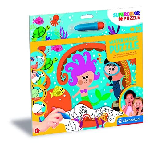 Clementoni Kinderpuzzels - Water Magic - The Deep Sea, Puzzel 30 Stukjes, 3-5 jaar - 22709