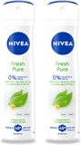 Nivea Déodorant Spray Fresh Pure - 2 pièces