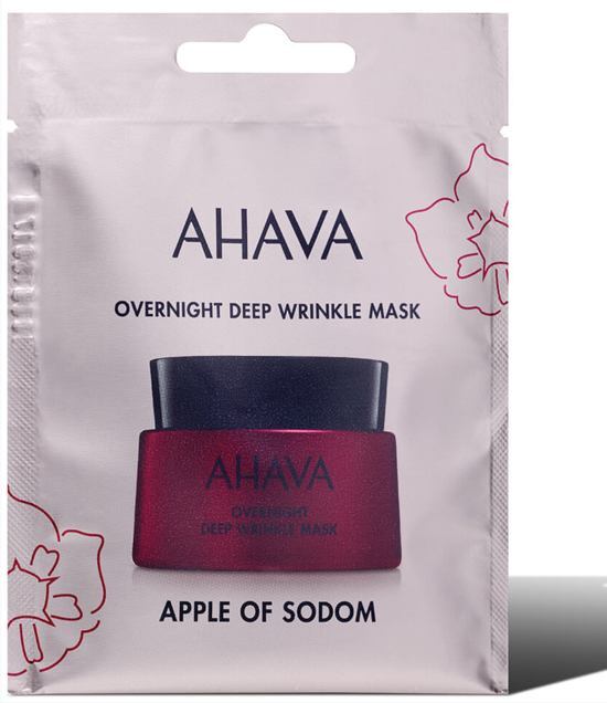 Ahava overnight deep wrinkle mask apple of sodom