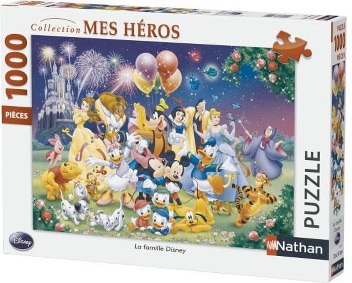 Nathan DISNEY Puzzle The Family 1000 stks