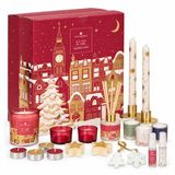WDMT Spies Trading Luxe Adventskalender Kerst met Kaarsen – 24-Daagse Kerstkalender – Geurkaarsen & Sfeervolle Accessoires – Kerstcadeau voor Volwassenen – Rood