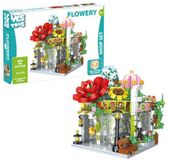 Yes Toys Flowery, bloemenwinkel met lampjes, Shopset, bouwen