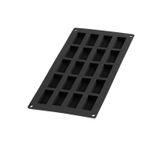 Lékué 880568 Cakevorm Rechthoekig Silicone Zwart 1 stuk(s)