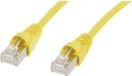 Telegärtner 100009366 RJ45 Netwerkkabel, patchkabel CAT 5e F/UTP 25.00 m Geel Vlambestendig, Snagless 1 stuk(s)