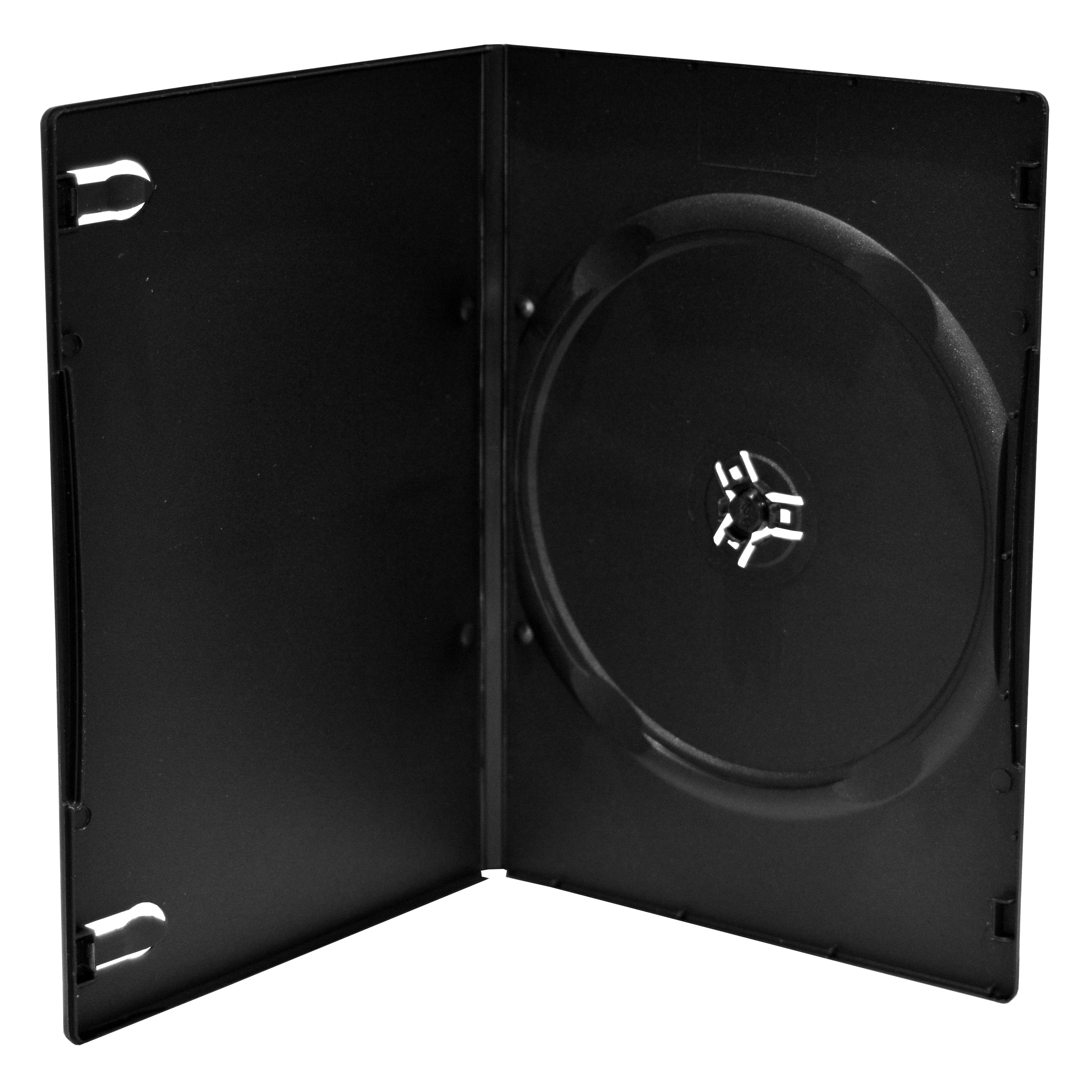 MediaRange BOX13 - CD-doosje - zwart - kunststof