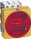 BACO 0172301 Lastscheidingsschakelaar 63 A 1 x 90 ° Geel, Rood 1 stuk(s)