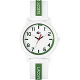 Lacoste Rider TR90 Unisex Horloge Wit/Groen Ø 36 mm