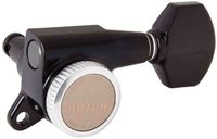 Gotoh GTH14100 SG381 stemmechanieken met Magnum Lock Trad and 07 knoppen, 6L, zwart