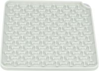 Trixie Lick'N'snack Likmat Anti Schrok Siliconen Donkergrijs 20X20 cm