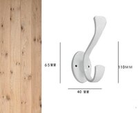 Hoexs Jashaak - Wit - 11cm - Metaal - Modern