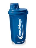 IronMaxx Eiwitshaker, 700 ml, donkerblauw, ondoorzichtig, lekvrij