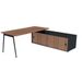 Bureau Quadrifoglio avec armoire à portes coulissantes 180x80 cm