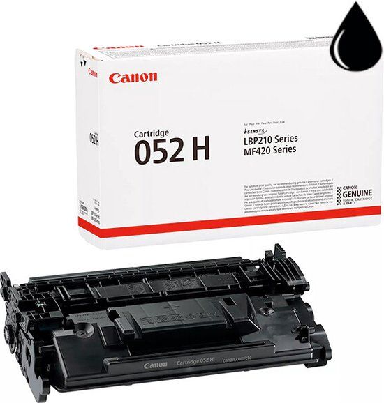 Canon 052H Black Toner | 9200 Pages | Original