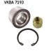 SKF Kit de roulements de roue Vkba 7193 Citroën 16 491 029 80