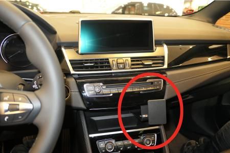Brodit 855557 - Passive Holder for Mobile Phone/Smartphone - Black - Car Mount