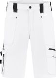 Workman 9083 STRETCH Bermuda P2S Werkbroek - Wit / Grijs - Maat 58 (42/34)