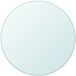 vidaXL Tafelblad van gehard glas, rond, 70 cm