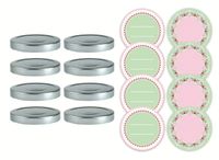Dr. Oetker 3230 vliegenkap Meerkleurig, Zilver Rond Plastic deksel