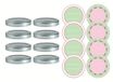 Dr. Oetker 3230 vliegenkap Meerkleurig, Zilver Rond Plastic deksel