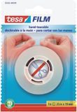 tesafilm® Plakband 25mx19mm handscheurbaar transparant | 6 stuks