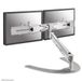 Neomounts FPMA-D940DD Pied pour 2 moniteurs, 10-24 pouces, Argent