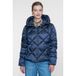 Geisha Gewatteerde Jas - Donkerblauw