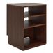 AVCOM Hifikast met 3 Planken, Walnoot