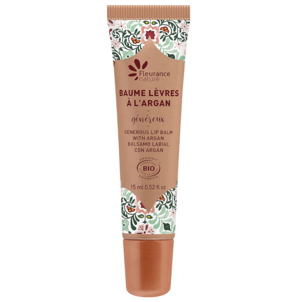 Fleurance Nature Fleurance Nature Generous Lip Balm with Argan Bio 15 ml