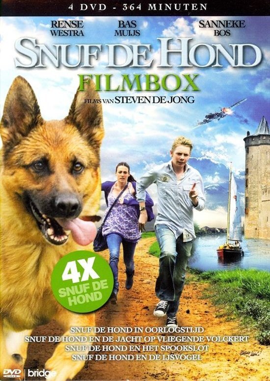 4 Dvd Stackpack Snuf de Hond 4Box