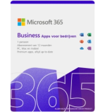 Microsoft 365 apps voor bedrijven | Jaarabonnement | 1 Gebruiker | 15 Apparaten