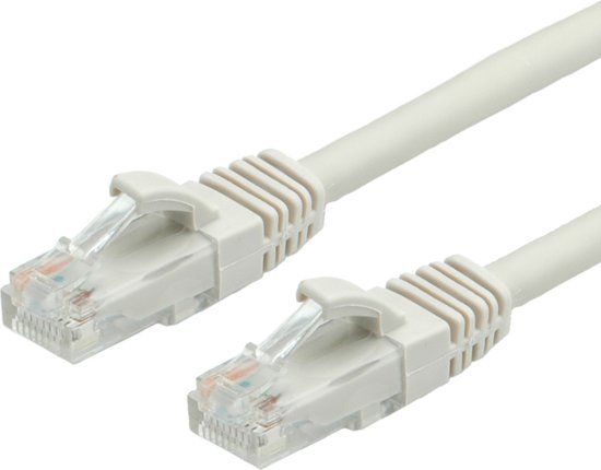 VALUE Patchkabel Kat.6A UTP - Grijs - 1.5 m