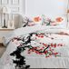 Duvet double style japonais avec taies d'oreiller