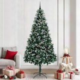 Prolenta Maison Exclusive Kunstkerstboom met 300 LED-lampjes, inclusief standaard, groen, 240 cm