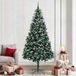 Prolenta Maison Exclusive Kunstkerstboom met 300 LED-lampjes, inclusief standaard, groen, 240 cm