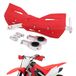 JFG RACING Crossmotor Handbeschermers, Motorfiets 7/8" en 1 1/8" Handbeschermers Aluminium Universeel voor Dirt Pit Bike MX Motocross Supermoto Racing ATV Quad KAYO - Rood