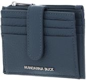 MANDARINA DUCK Mellow Leather Card Case Iron petrol