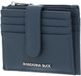MANDARINA DUCK Mellow Leather Card Case Iron petrol