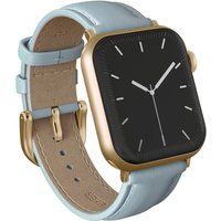 Burga Genuine Leather Band - Apple Watch | 44/45/46/49 mm / Universeel 20 mm aansluiting - Dream / Gold