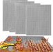 Famanu BBQ Grill Mesh - Set van 4 Grillmatten