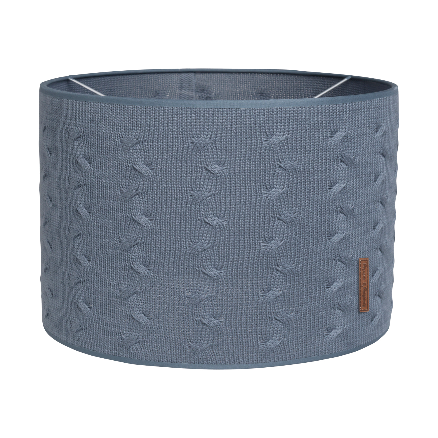 Baby's Only Lampenkap Cable - granit - Ã˜30 cm blauw