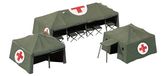 Herpa - Accessoires sanitaire tent miniatuurvoertuig