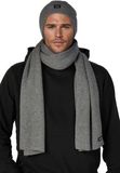 Jack & Jones Heren JACBOCHUM BEANIE AND SCARF SET Grijs One Size Volwassenen winterset heren