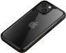 Merkloos iPaky Hybride Back Cover Transparant/Zwart Geschikt voor Apple iPhone 13