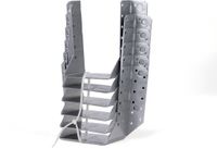 GAH Alberts Balkdrager Metaal Staal Zilver 170 cm x 100 mm 2.0 mm