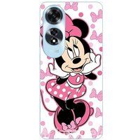 Maniacase Etui Oppo A60 Minnie Mouse roze Disney tekenfilm