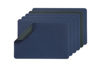 Björn PRL-BN-GA placemat Rechthoek Zwart, Blauw 6 stuk(s)