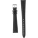 Morellato Horlogebandje - Morellato horlogeband D0753 Dublino - leer - Zwart - bandbreedte 14,00 mm