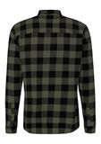 Q/S designed by - Heren hemd - Maat XL - Mannen - Bruin - katoen